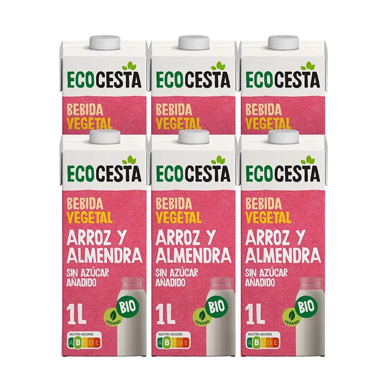 Boisson Végétale au Riz et aux Amandes sans Sucres Ajoutés Bio