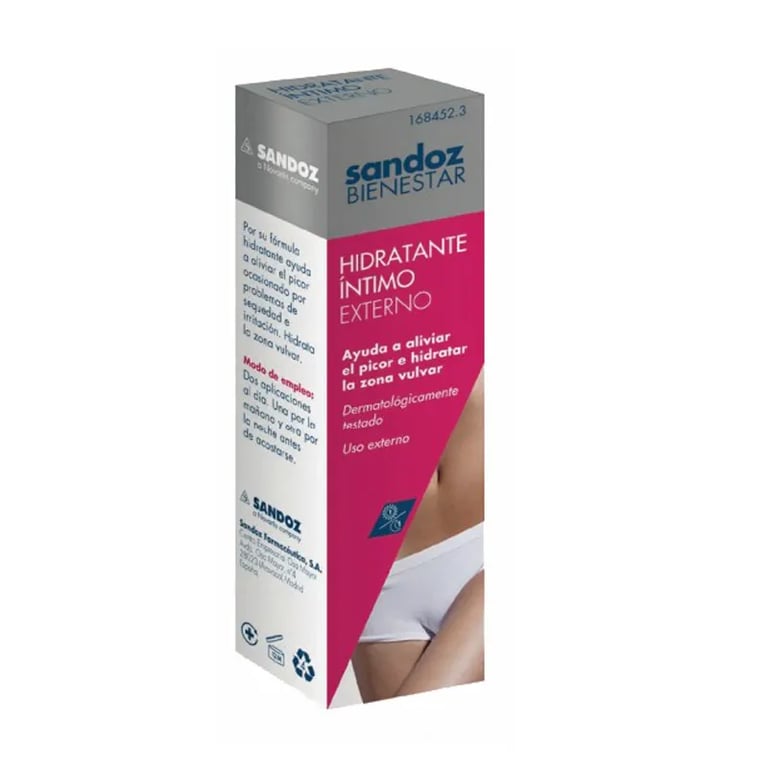 SANDOZ BIENESTAR HIDRATANTE ÍNTIMO EXTERNO