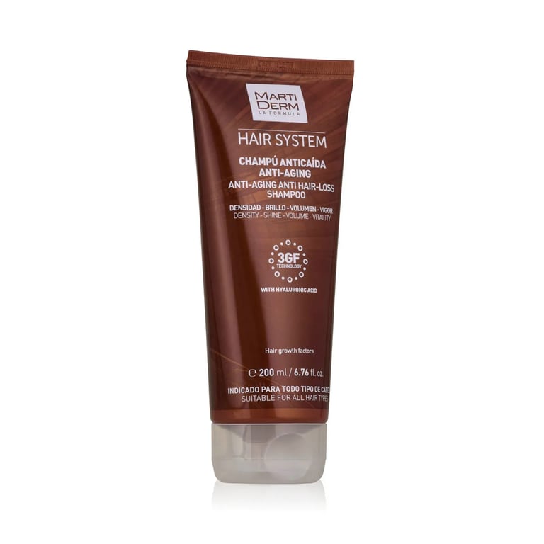 HAIR SYSTEM CHAMPÚ ANTIEDAD ANTICAÍDA