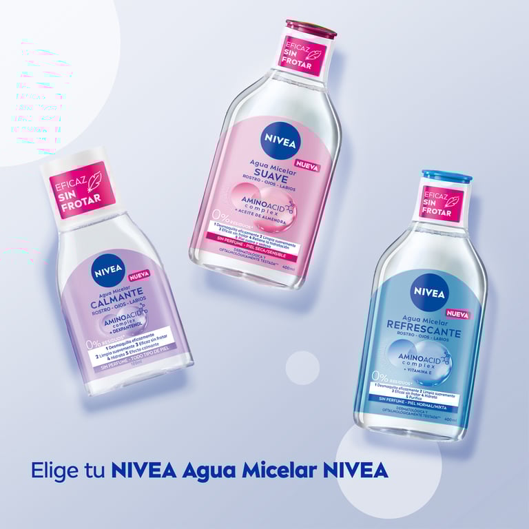 Eau Micellaire Peau Normale 400 ml de Nivea