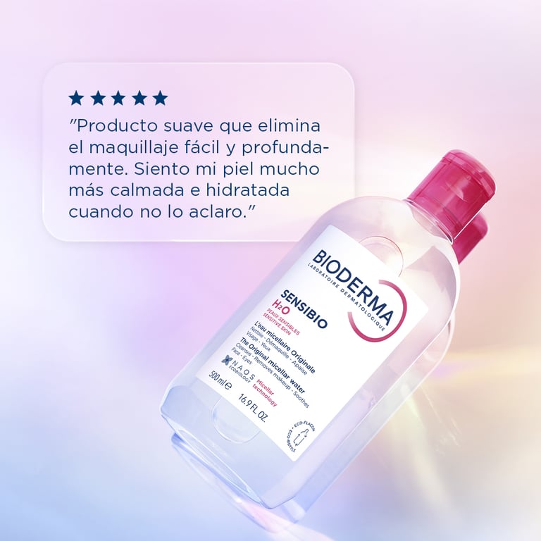 BIODERMA SENSIBIO H2O SOLUCIÓN MICELAR DESMAQUILLANTE PIEL SENSIBLE 250ml