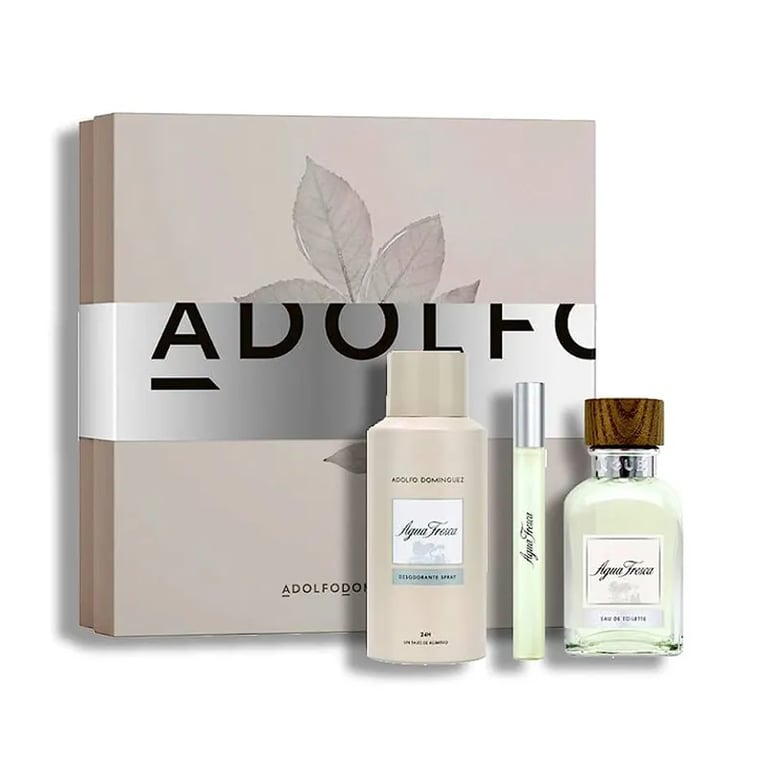 Agua Fresca Edt 120 Ml + Deo Spray 150 Ml + Edp Mini 10 Ml