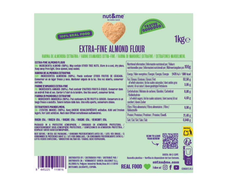 Harina de Almendra Extrafina - imagen 2 de 2