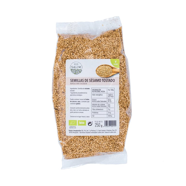 SEMILLAS DE SÉSAMO TOSTADO BIO
