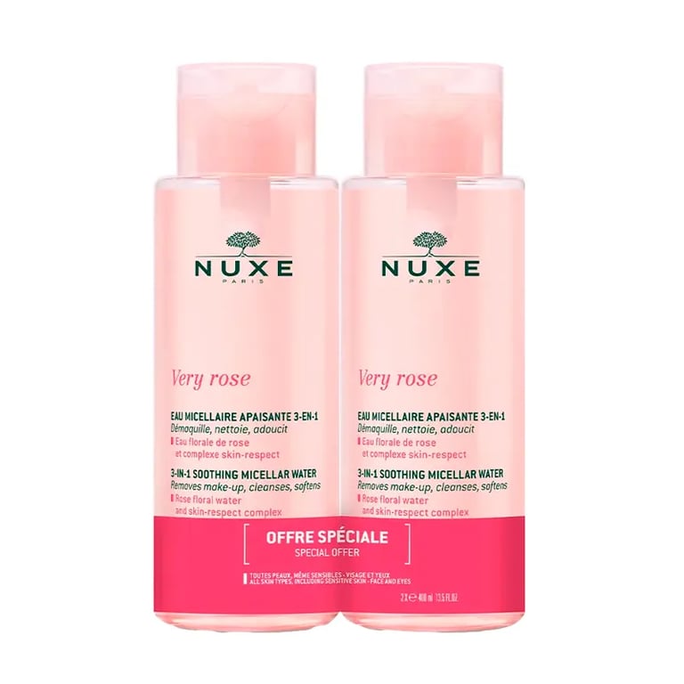 Very Rose Agua Micelar Calmante 3 En 1 Lote