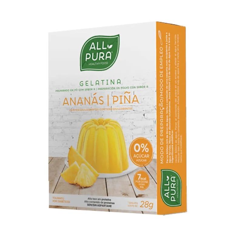Gelatina Piña Zero