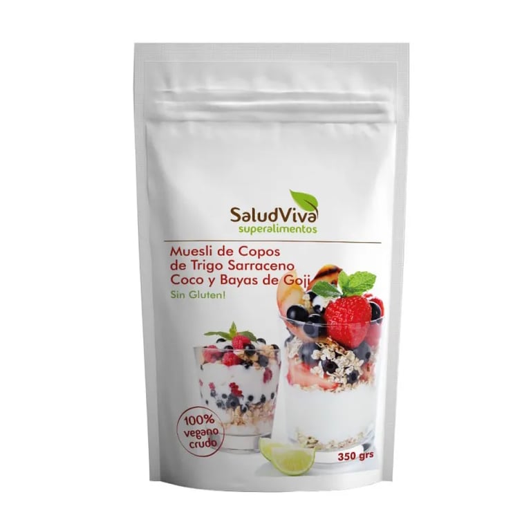 Muesli De Flocon De Sarrasin Coco et Baie Goji
