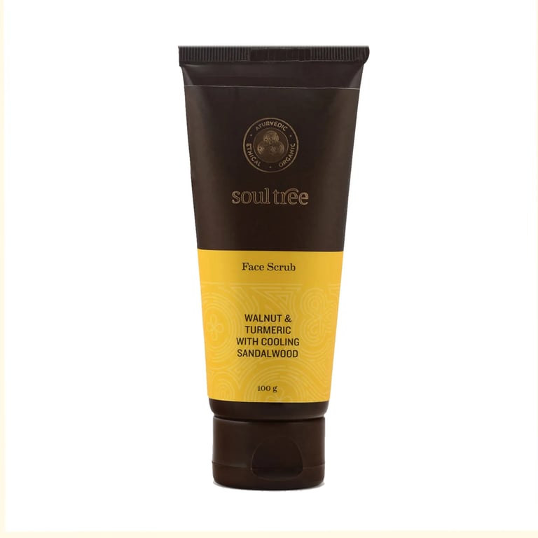 Gommage Visage Noix Curcuma Et Bois De Santal