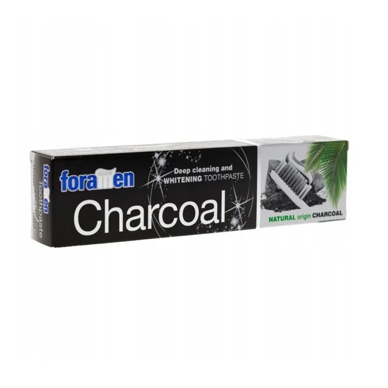 Charcoal Carbón Activo Crema Dental Blanqueante