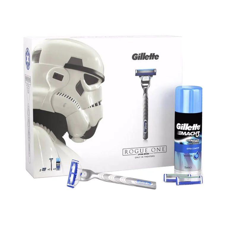 Mach 3 Turbo Star Wars Set Rasoio + Gel + 2 Ricariche