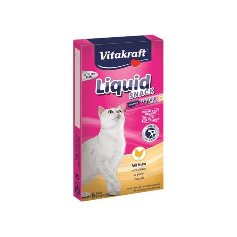 Cat Liquid Snack Pollo Con Taurina