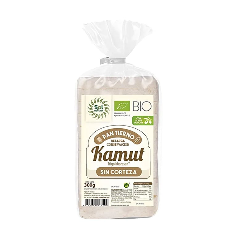 Pain Moelleux Kamut Sans Croûtes Bio