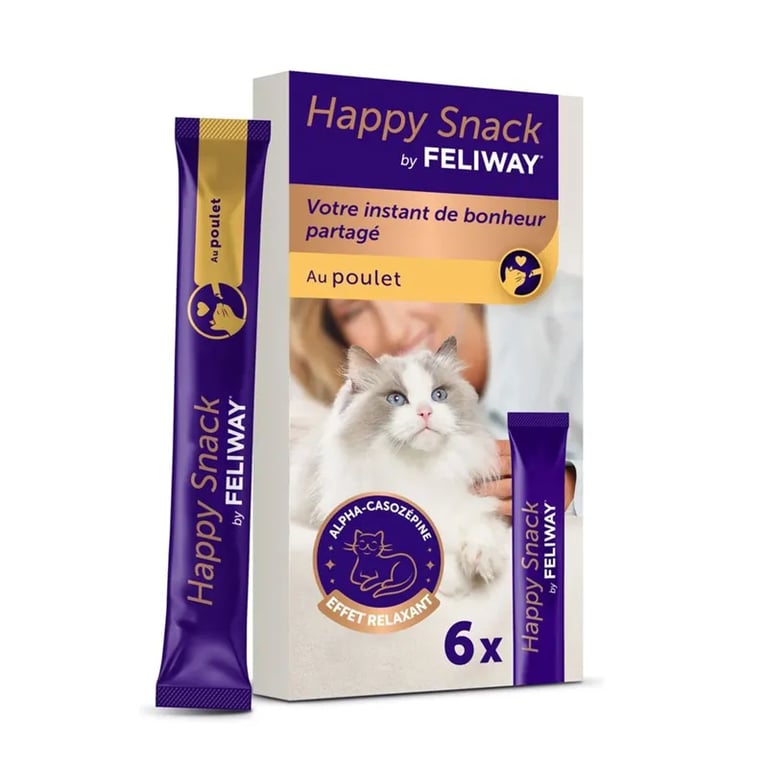 Feliway Happy Snack Con Pollo