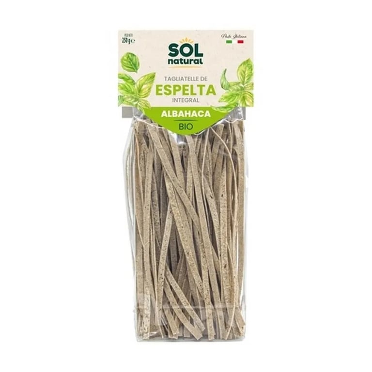 Tagliatelle D'Épeautre Et Basilic Bio