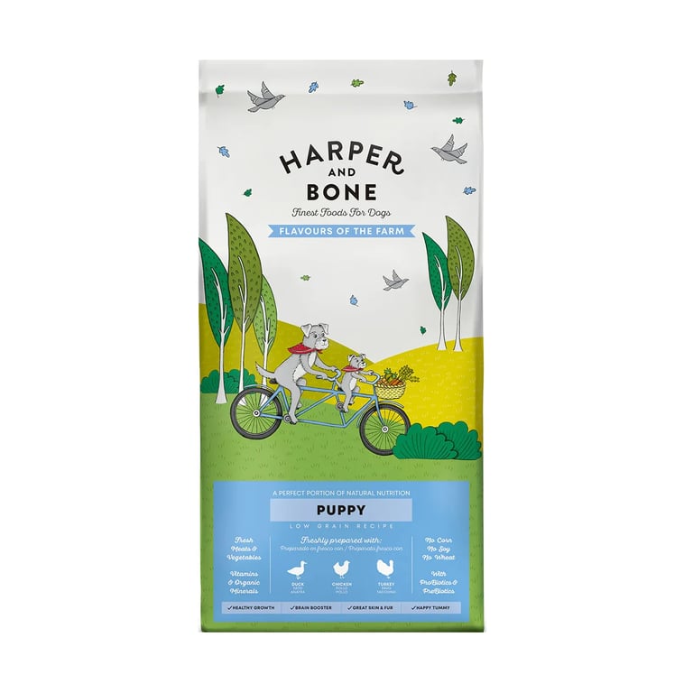 Puppy Flavours Of The Farm Pato Pollo Y Pavo