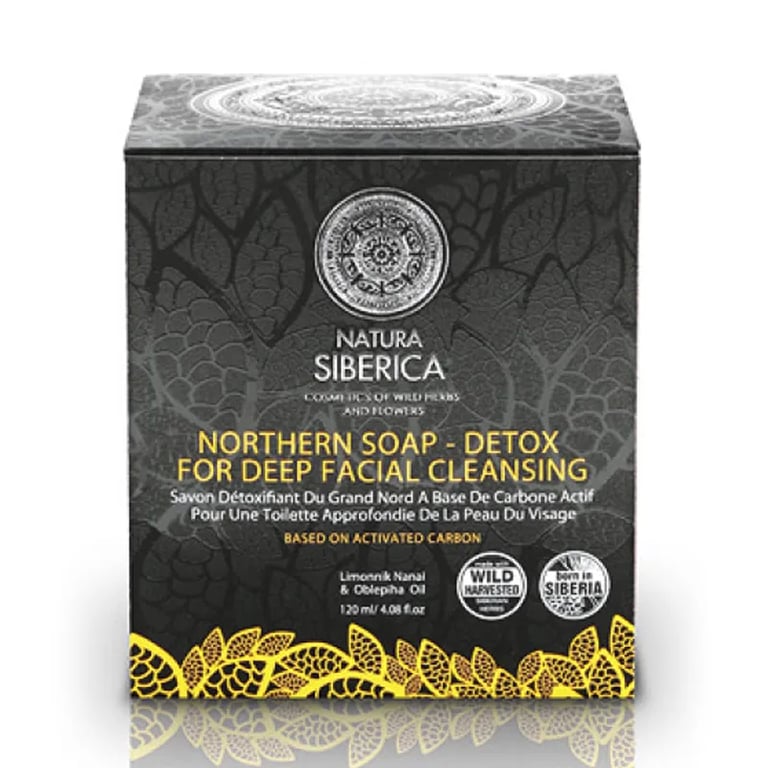 SABONETE PRETO NÓRDICO DETOX LIMPEZA FACIAL