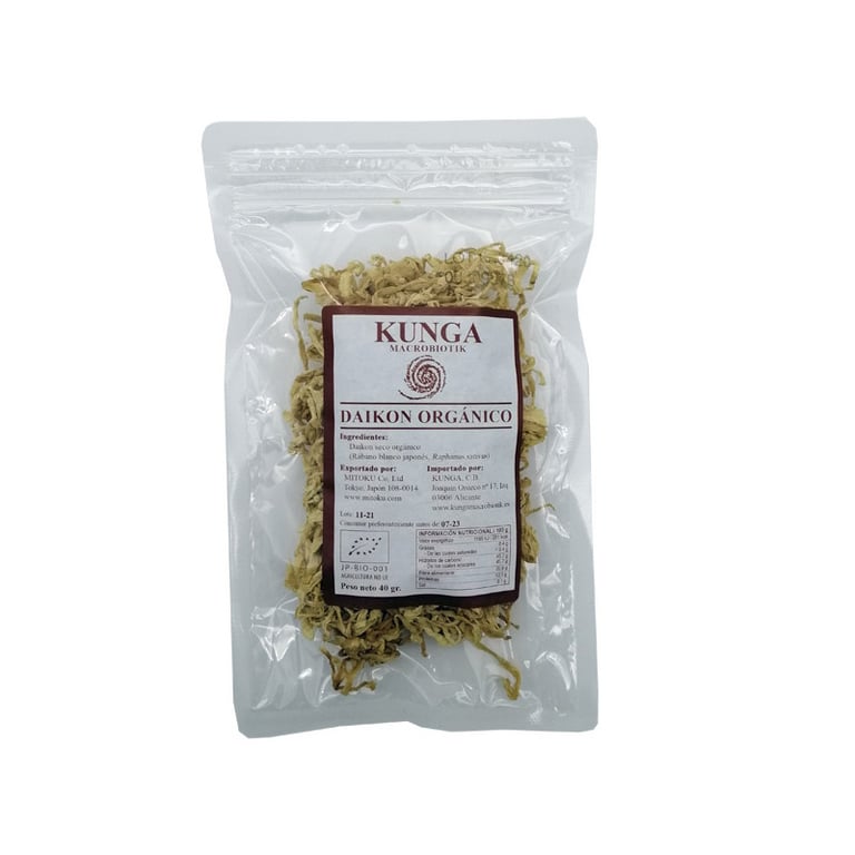 Daikon Orgánico Seco