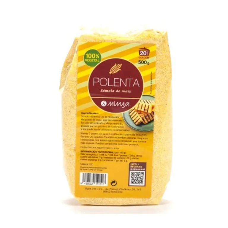 Polenta Semoule De Maïs
