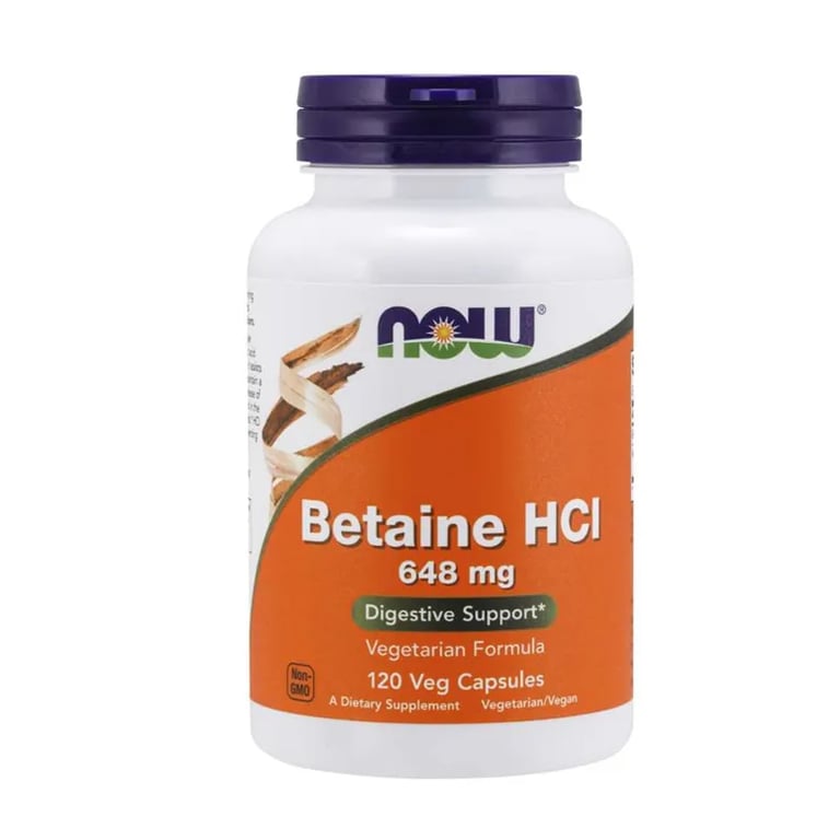 Betaine HCI 648 mg