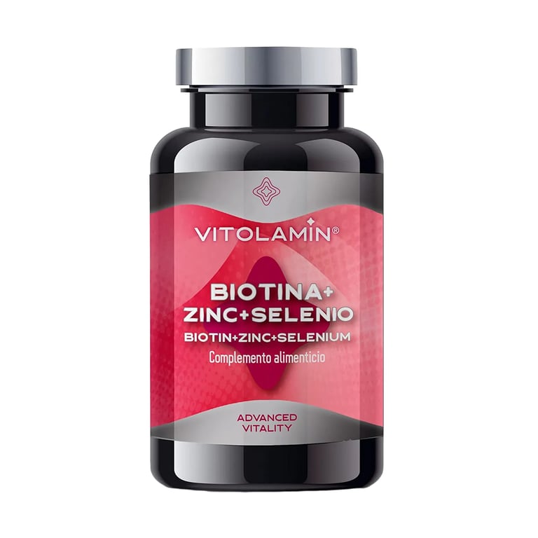 Biotina + Zinc + Selenio