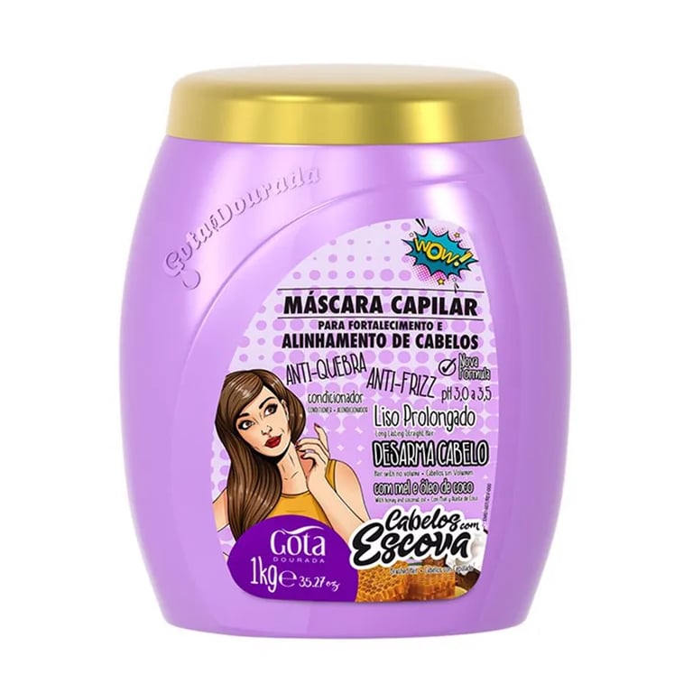 Legítima Mascarilla Capilar Fotalecedora Cabellos Alisador