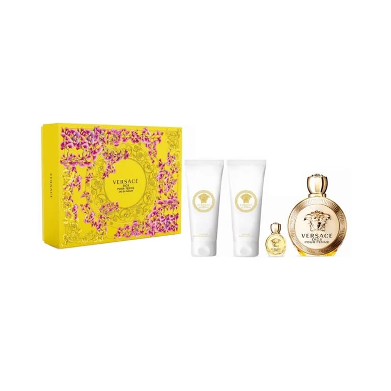 Eros Pour Femme Lote 4 Piezas EDP 100 ml