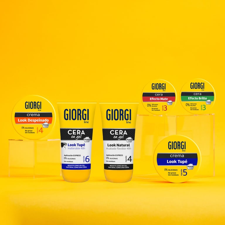 Fijación Y Textura Crema Look Tupé Nº5  125 ml de Giorgi