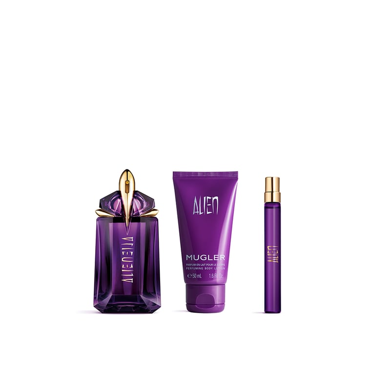 Alien Set EDP 60 ml + EDP 10 ml + Body Lotion 50 ml de Mugler