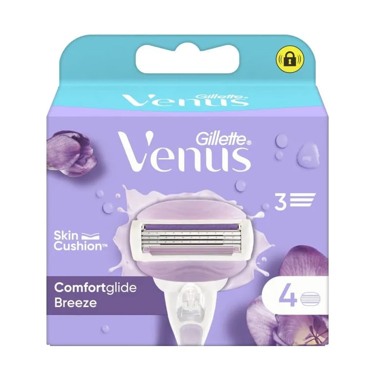 Venus Comfortglide Breeze Maquinilla + 4 Recambios