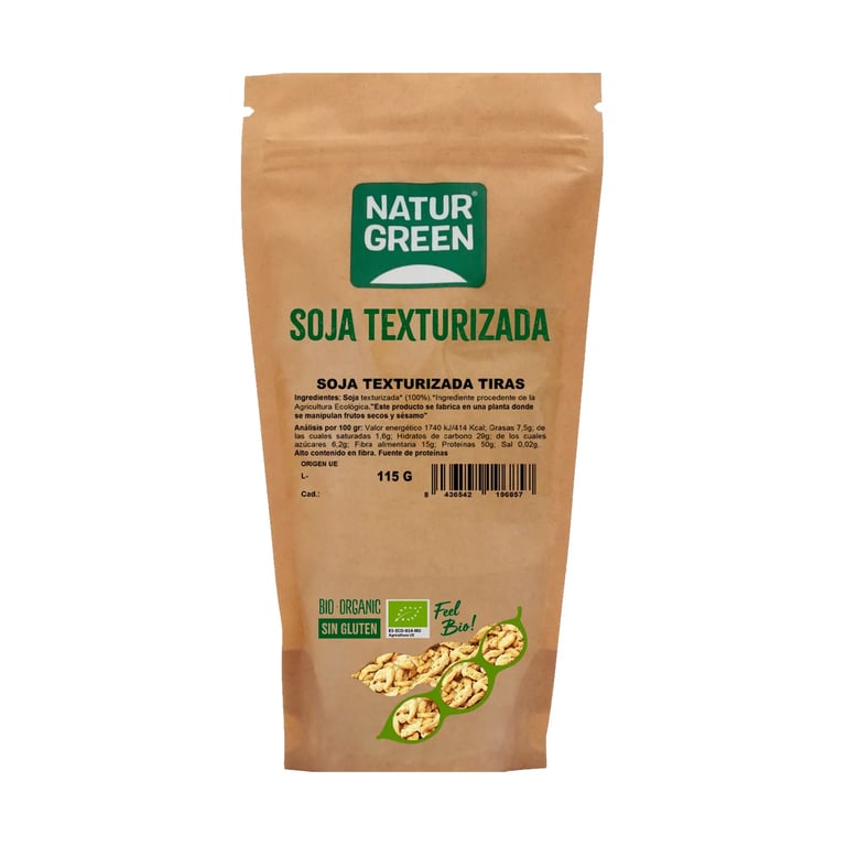 Soja Texturizada Tiras Bio