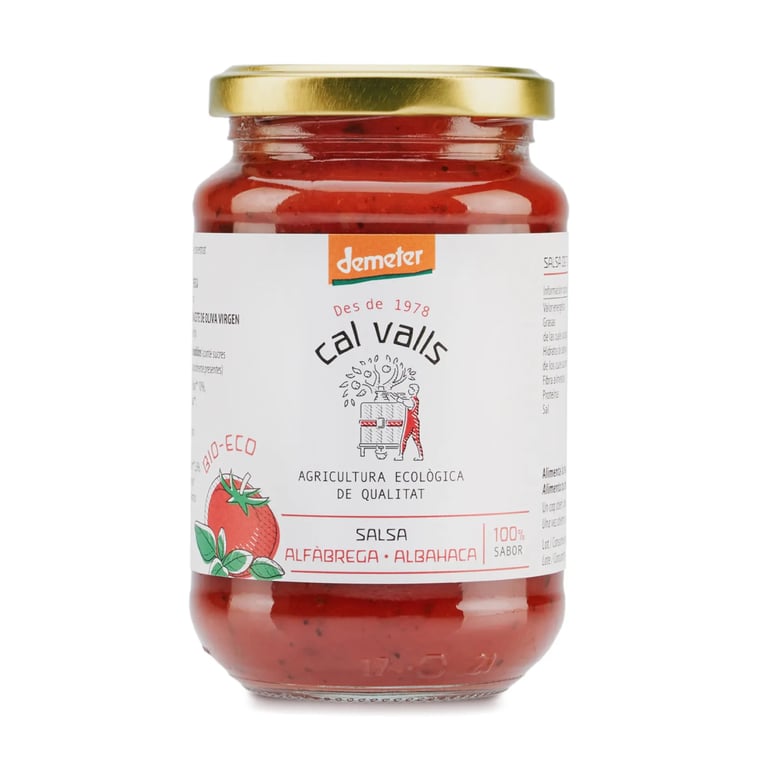Salsa Di Pomodoro Con Basilico Biologico