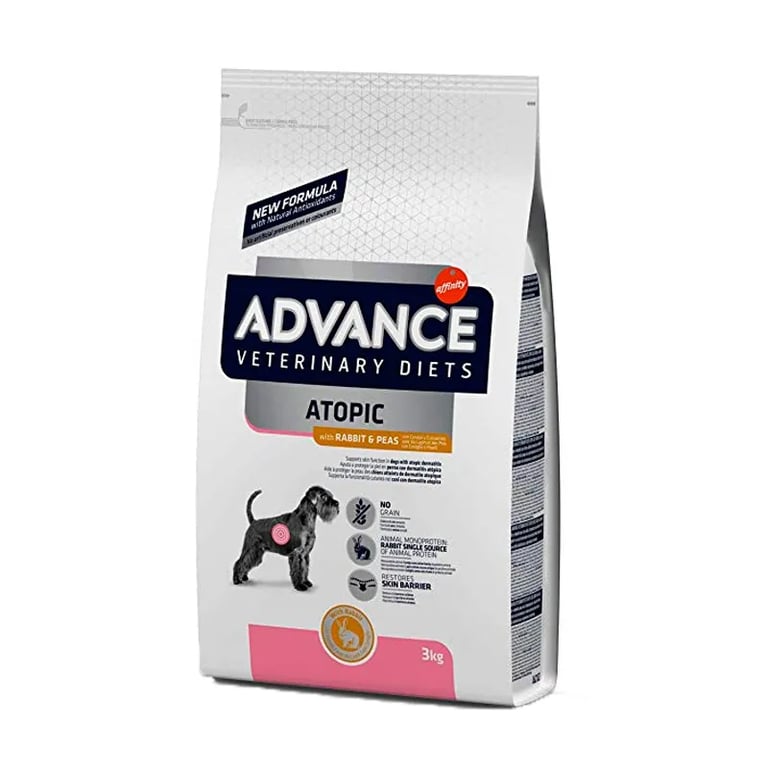 Veterinary Diets Atopic Cani Coniglio e Piselli