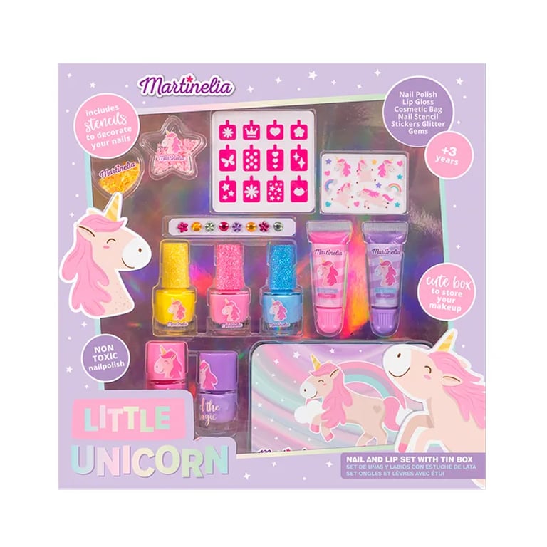 Little Unicorn Beauty Tin Set 14 Stück
