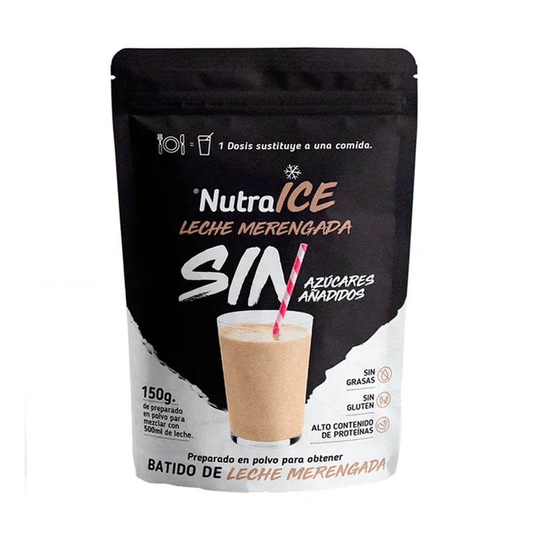 Batido De Leche Merengada Sin Azúcar
