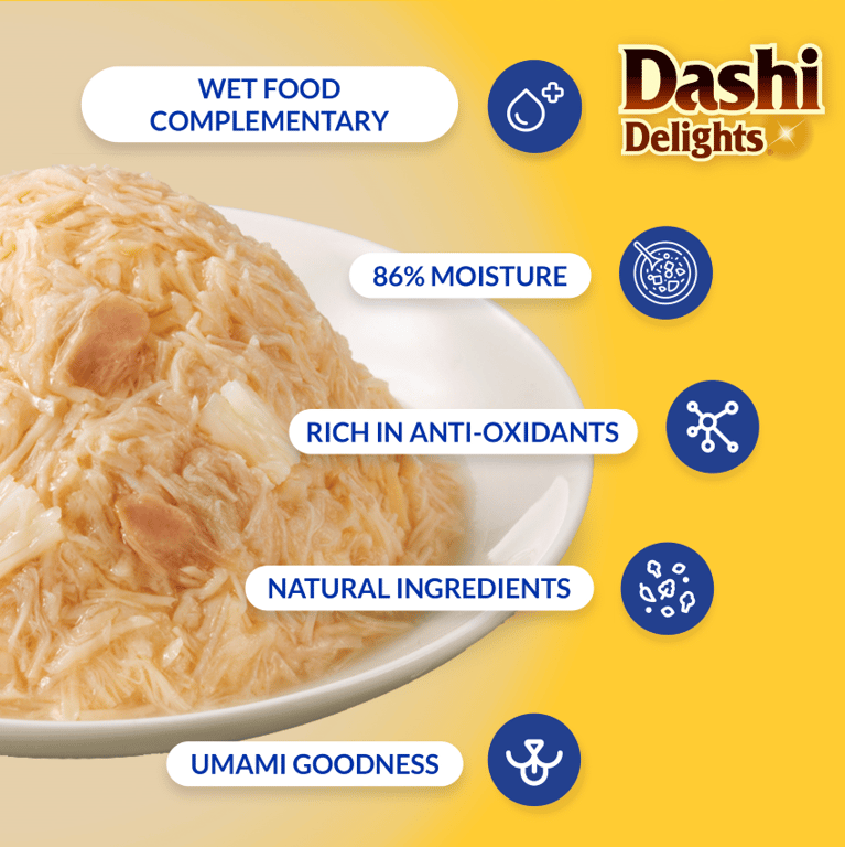 Dashi Delights Delicate Flakes Frango e Atum - imagen 3 de 6