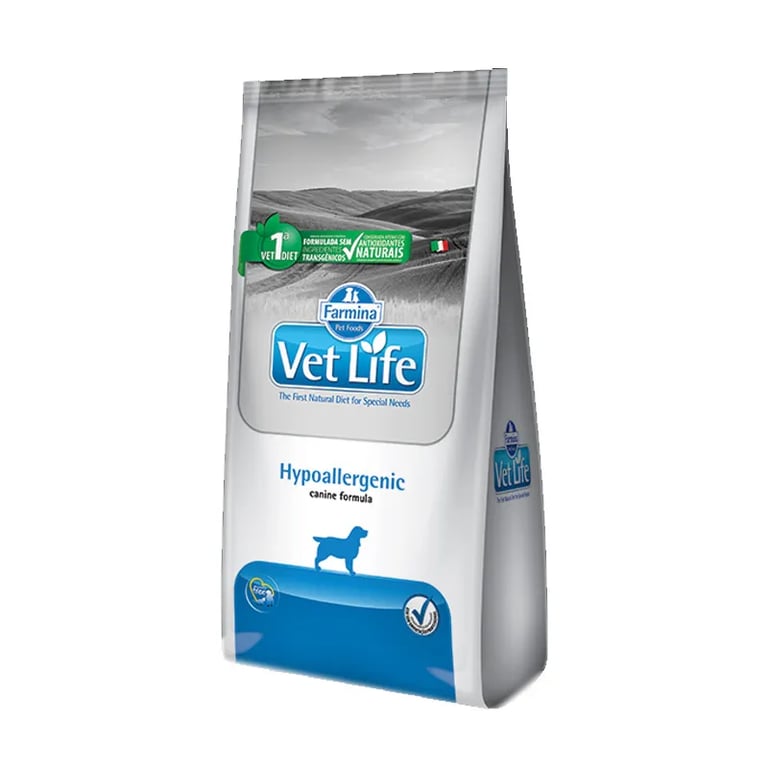 Croquettes Chien Vetlife Hypoallergenic Poisson