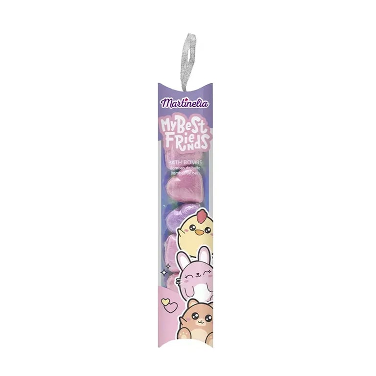 BFF Heart Fizzers Set 8 Badebomben