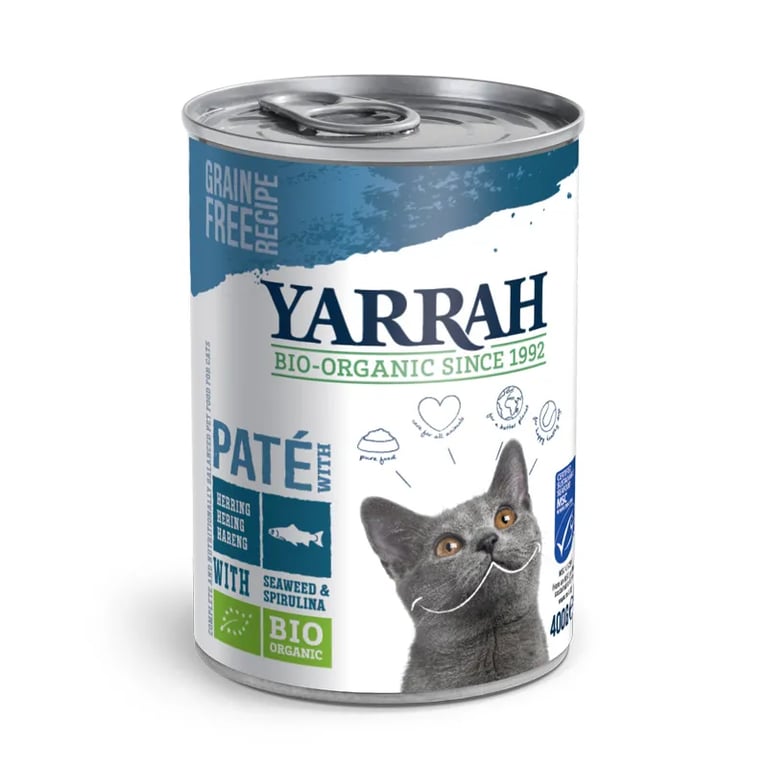 Paté con Pescado Para Gatos Bio