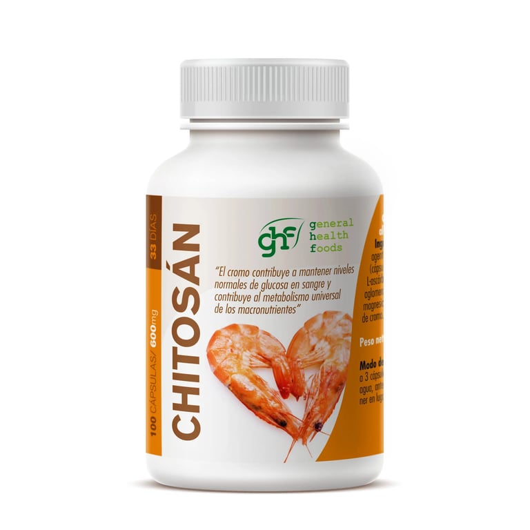 Chitosane Chrome et Vitamine C 600mg