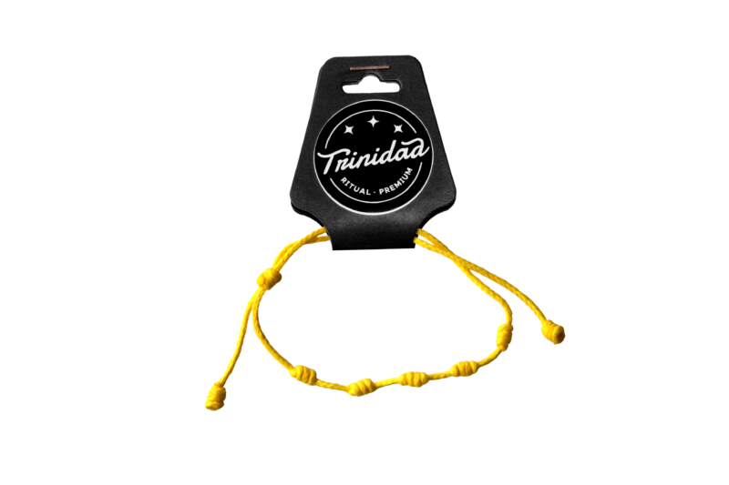 Pulsera 5 Nudos Ochún Hilo Amarillo - imagen 2 de 2