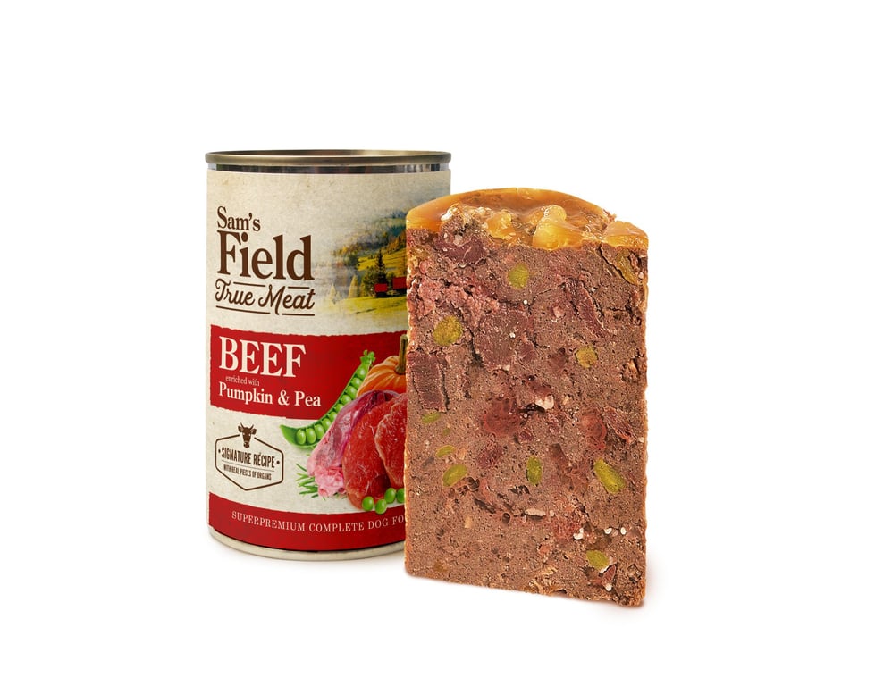 True Meat Rind mit Kürbis & Erbse - imagen 2 de 12