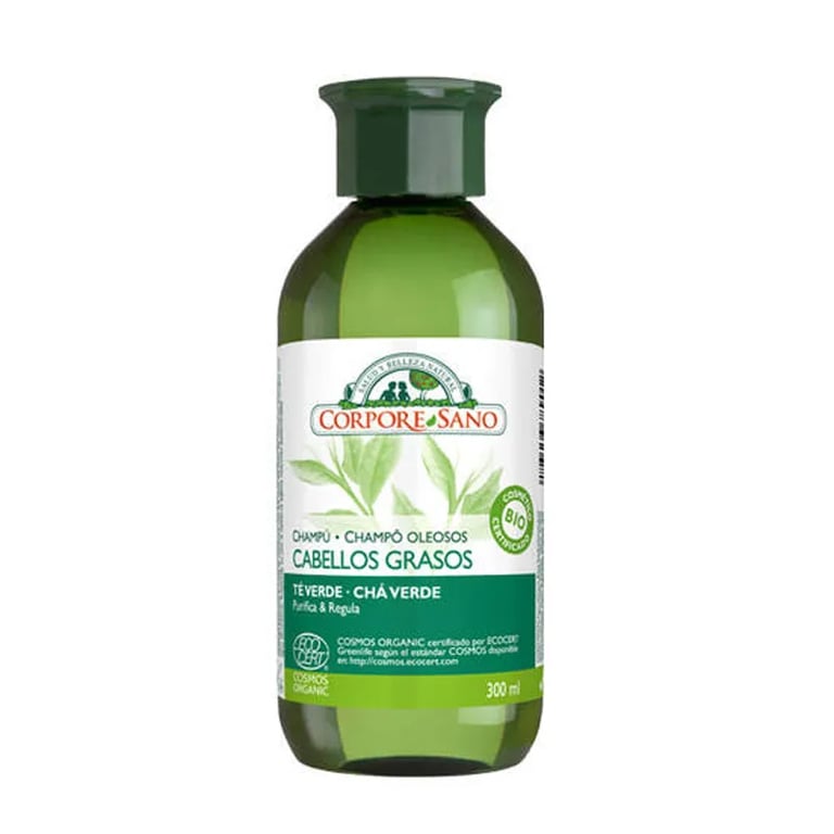 Shampooing Cheveux Gras Thé Vert Bio