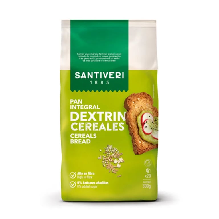 Pain Grillé Complet Dextrin Aux 5 Céréales