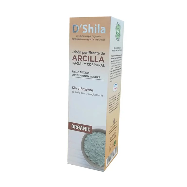 Jabón Purificante Arcilla Facial Y Corporal