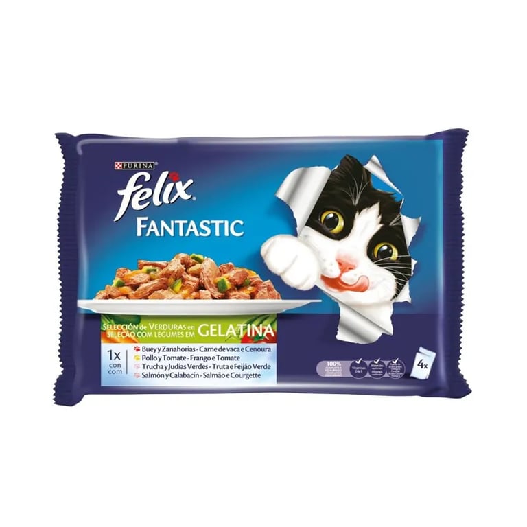 Fantastic Selección De Verduras En Gelatina