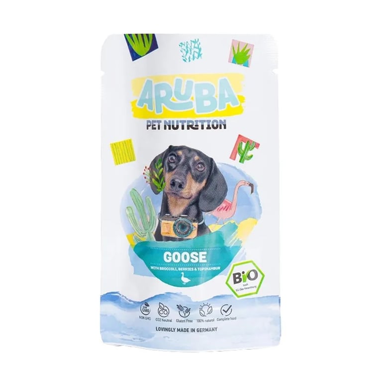 Aruba Dog Gans Organisch Broccoli Bessen En Topinambour