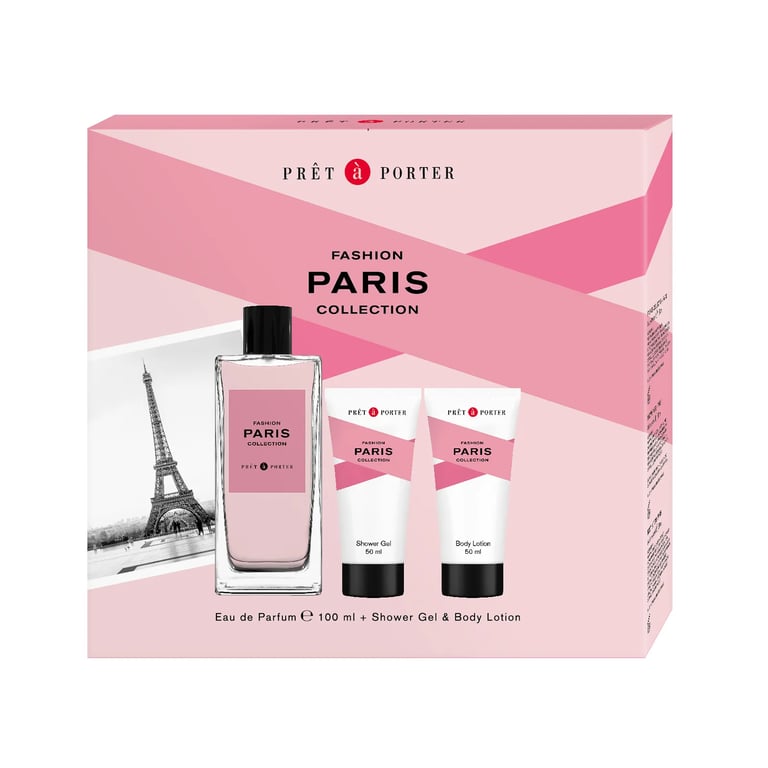 Fashion Paris EDP 100 ml + Duschgel 50 ml + Lotion 50 ml