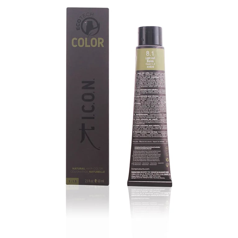 Ecotech Color Natural Color #8.1 Light Ash Blonde