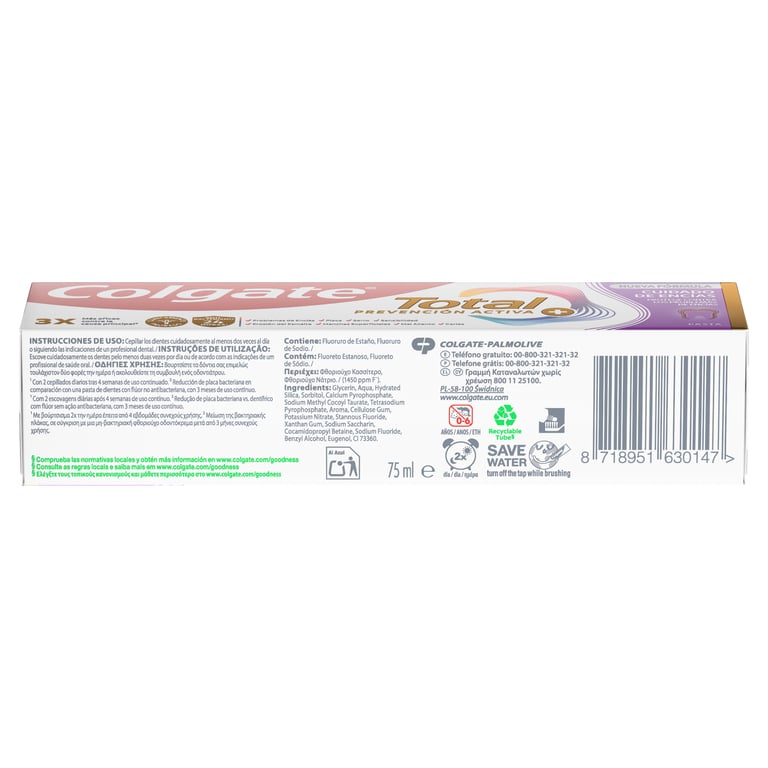 Gesamt Zahnpasta Advanced Gesunde Zähne 75 ml von Colgate