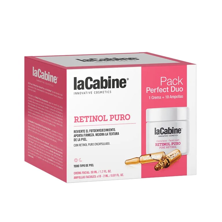 Perfect Retinol Puro Lote Creme Facial 50 ml + 10 Ampolas
